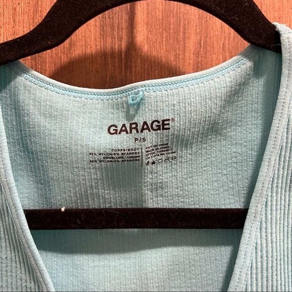 Garage turquoise seamless cami - Picture 3 of 3